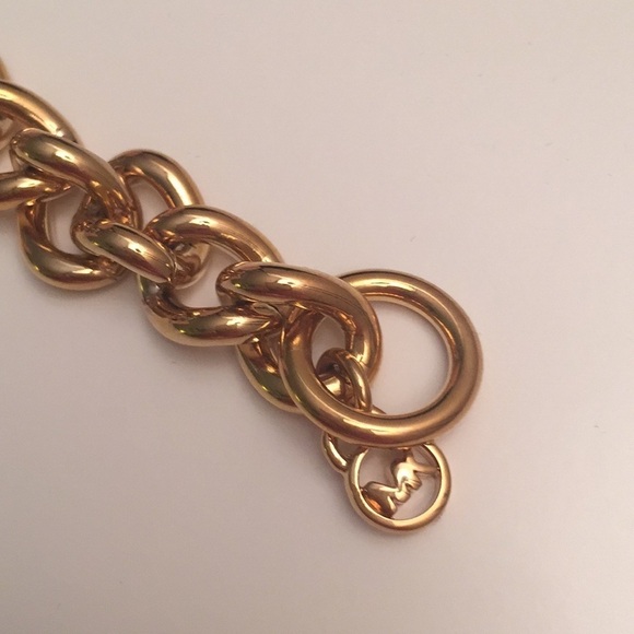 Michael Kors gold and pavé Diamond bracelet NWT - Picture 5 of 8